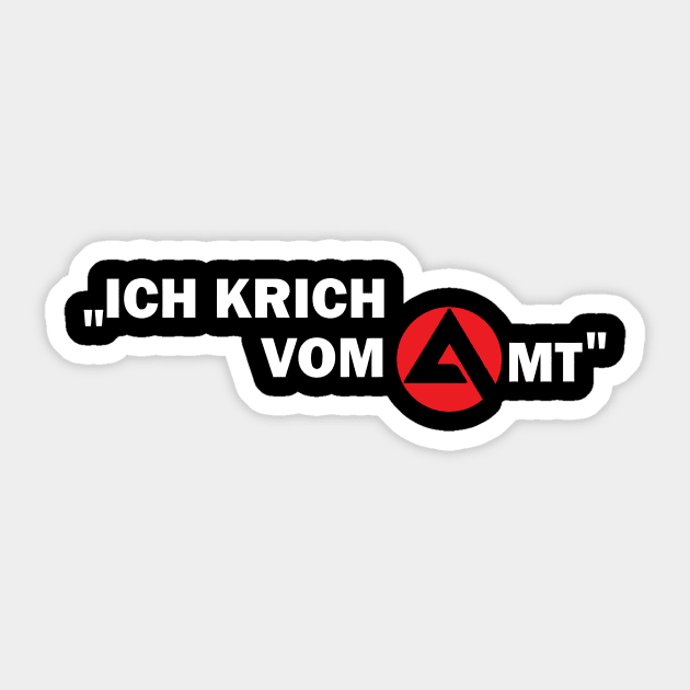 Employment Office Ich Krich From the office Sticker by danonbentley